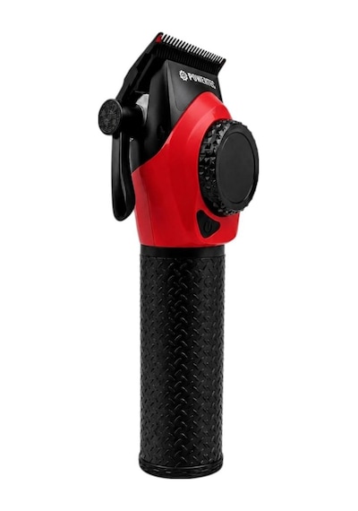 Powertec Tr-5100 Göstergeli Ayarlanabilir 9000 Rpm Hız Kaydırmaz Gövdeli Tıraş Makinesi Kırmızı
