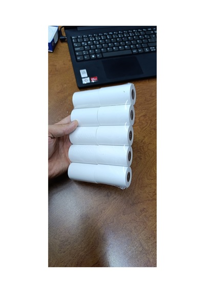 57x12 Termal Pos Rulosu. 57 Cm 12 M X 10 Adet