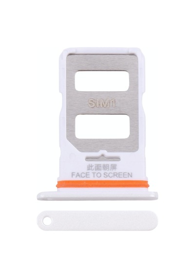 Xiaomi Uyumlu Poco X6 Sim Kart Tepsisi 23122pcd1g, 23122pcd1ı Beyaz