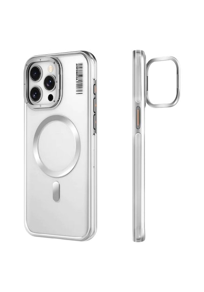 Apple Uyumlu iPhone 14 Pro Max Kılıf Magsafe Şarj Özellikli Youngkit Crystal Grid