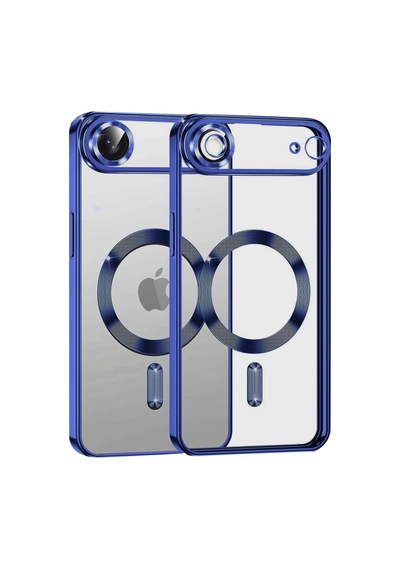 Apple Uyumlu iPhone 17 Air Uyumlu Kross Magneticsafe Kapak - Lacivert