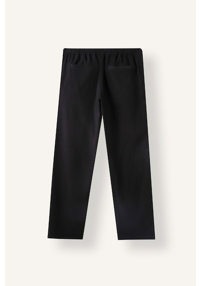 Defacto Relaxed Fıt Rahat Kalıp Normal Bel Boru Paça Jean Pantolon G8149ax26aubk81 Siyah-bk81