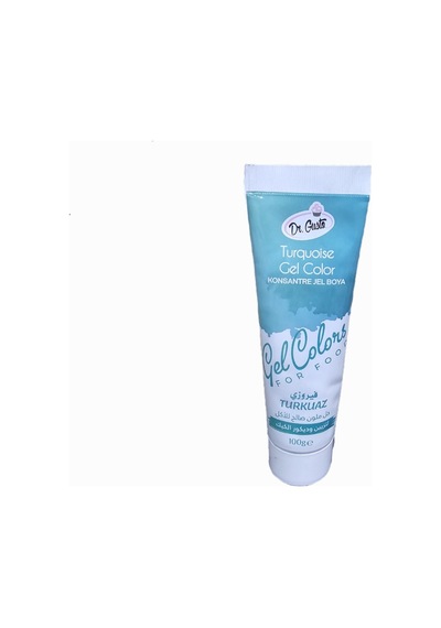 Dr Gusto Konsantre Jel Gıda Boyası Tüp 100gr Turkuaz