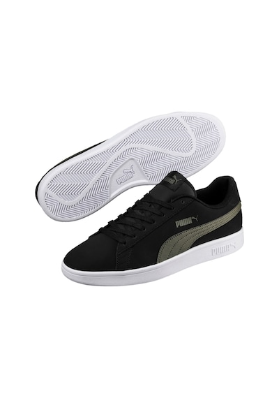 Puma 365160 05 Smash V2 Buck Black Forest Nıght Erkek S.Ayakkabı Siyah