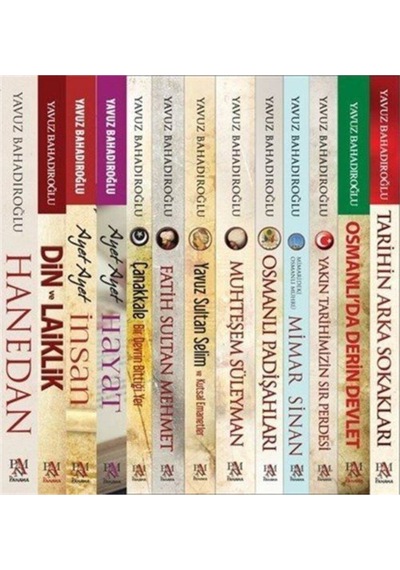 Yavuz Bahadıroğlu Seti-13 Kitap Takım - Yavuz Bahadıroğlu - Panama Yayıncılık