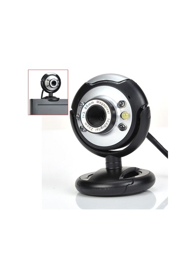 General Home Mikrofonlu Led Işıklı Webcam Bilgisayar Kamerası