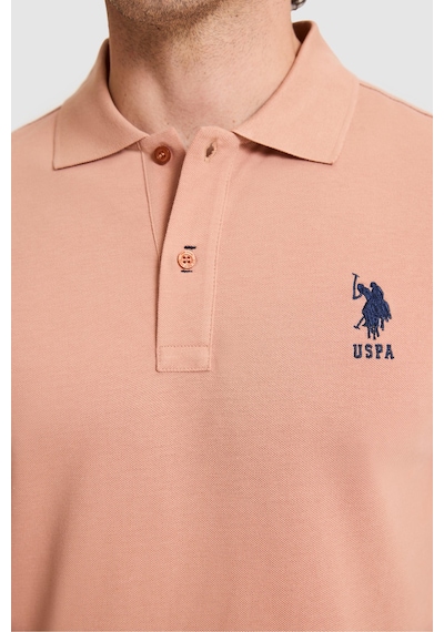 U.s. Polo Assn. Erkek Pudra Tişört Basic 50326920-vr042