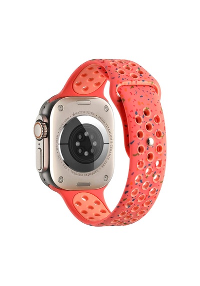 Watch 38mm Kordon Yeni Seri 2023 Krd-02 Uyumlu Strap Kayış-ezsp-haki