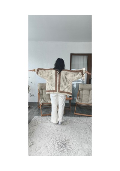 Hobilanka Örgü Hırka Ama Sıradan Değil Çok Renkli