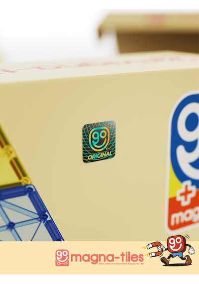 Go Magnetic Series 36 Parça Manyetik Yapı Blokları Original - Mıknatıslı Manyetik Bloklar