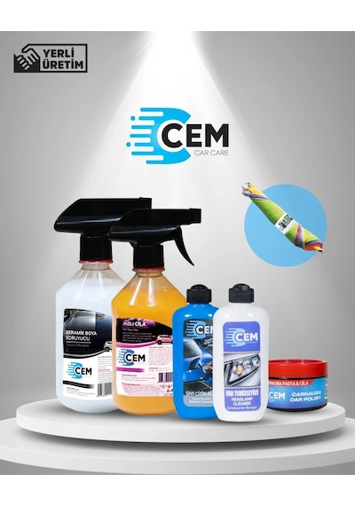 Cem Car Care Oto Boya Koruma&parlaklık Dış Bakım Seti