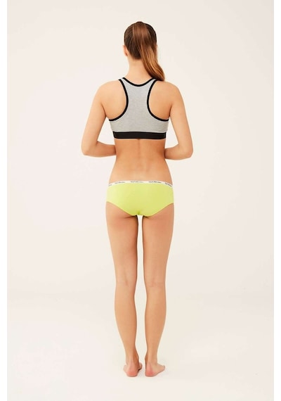 U.S. Polo Assn. Kadın Mercan - Neon Yeşil - Turkuaz 3 Lü Şort 66273 Turkuaz