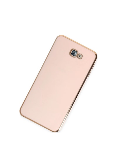 Newface Samsung Galaxy Uyumlu J7 Prime Kılıf Volet Silikon Semeglbl - 10 - Pembe