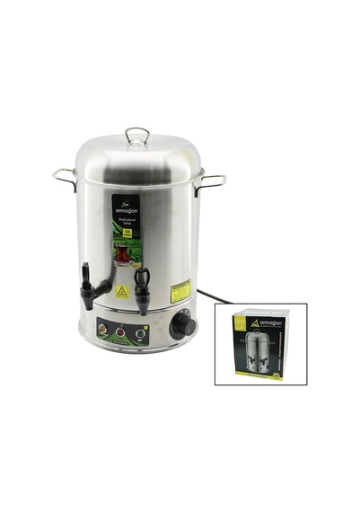 12 L Elektrikli Çay Otomatı Çift Musluk 2000w
