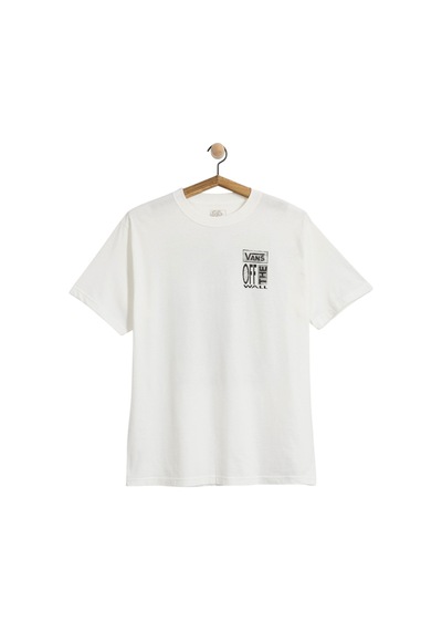 Vans Cut And Paste Ss Tee Erkek Beyaz T-shirt - Vn000wux
