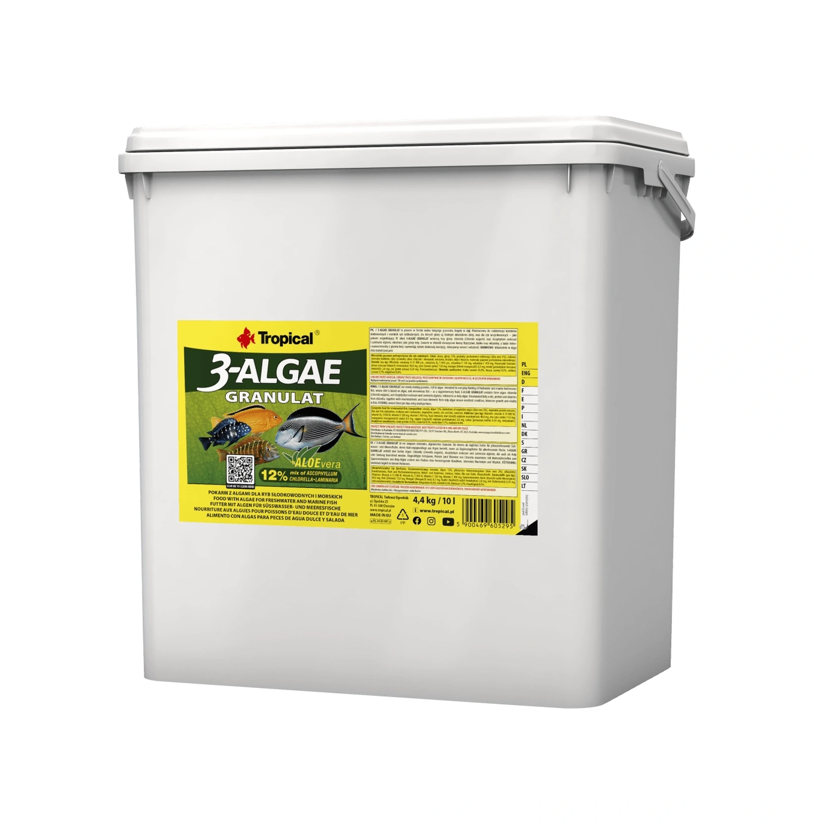 Tropical 3 Algae Granulat 500 Gr Açık Bölme