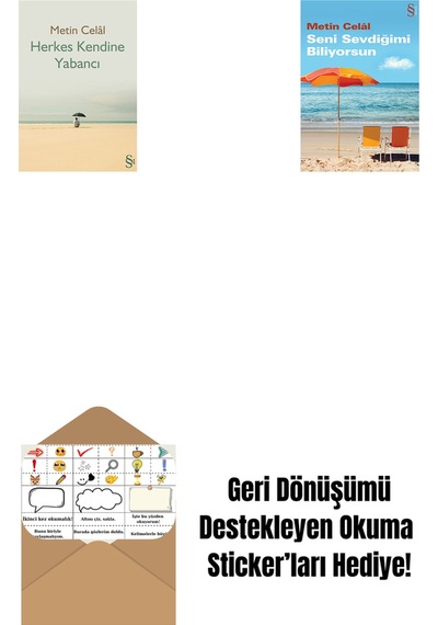 Herkes Kendine Yabancı + Seni Sevdiğimi Biliyorsun + Okuma Sticker'ları