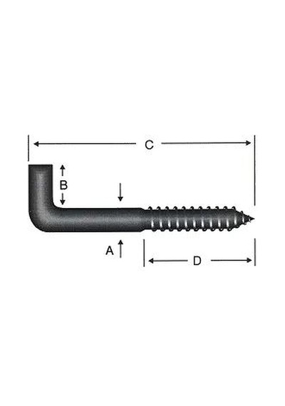 Şofben Çivisi No 1 / 5.8x50 - 100 Adet 5.8x50 Mm