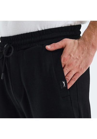 Slazenger VASHTI Erkek Cepli Siyah Eşofman Altı