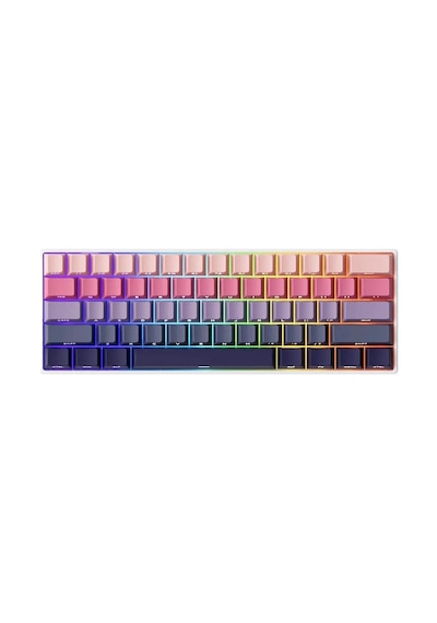 Akko Monsgeek Fun60 Max Shine-through Phantom Pink Hall Effect Ma