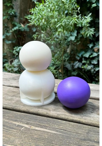 Rufus Concept Küre 9cm Çap Silikon Mum Kalıbı