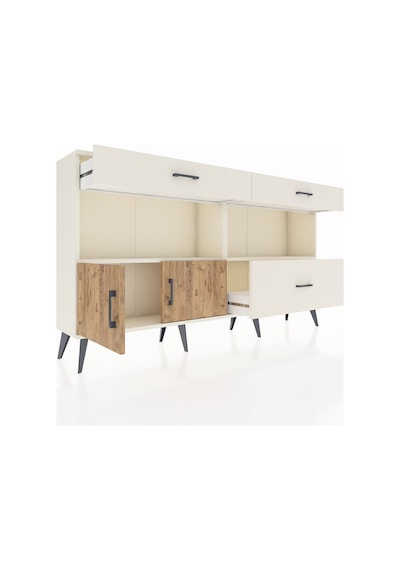 Arges Konsol 2 Raflı 3 Çekmeceli 2 Kapaklı 176x30x99 Aytaşı-çam/a Aytaşı-çam/aytaşı Arges Konsol 2 Raflı 3 Çekmeceli 2 Kapaklı 176x30x99 Aytaşı-çam/a Aytaşı-çam/aytaşı