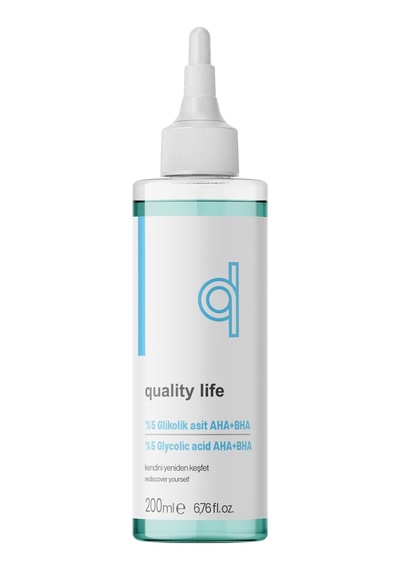 %5 Glikolik Asit Tonik 200 Ml- Aha Bha Tonik - Gözenek Sıkılaştırıcı Canlandırıcı