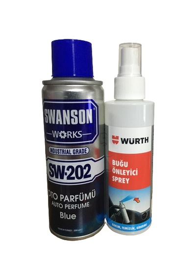 Swanson Works Oto Parfüm 200 Ml Würth Buğu Önleyici Sprey 150ml