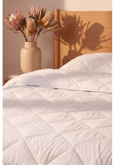 Riss Tekstil Tek Kişilik %100 Kuzu Yünü Yorgan 155 X 215 CM 3000 GR Beyaz