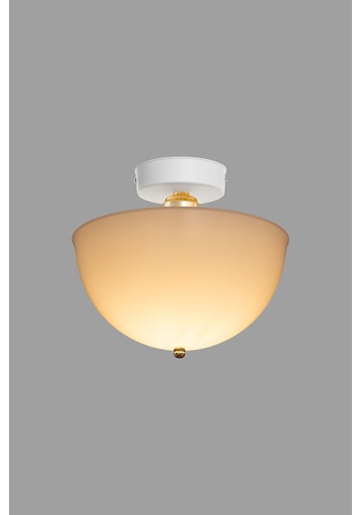 Roma Plafonyer Avize - Modern Retro Tavan Aydınlatması - Salon, Yatak Odası, Mutfak, Koridor, Antre Ve Hol Tavan Aydınlatması Opal/beyaz/gold Opal/beyaz/gold
