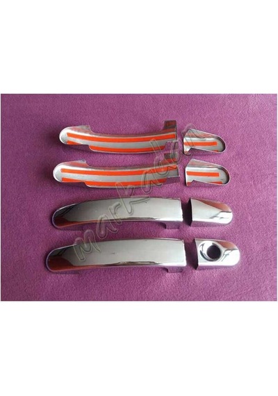 Woc Chrome Ford C-Max Krom Kapı Kolu 2003-2010 4 Kapı Paslanmaz Ç