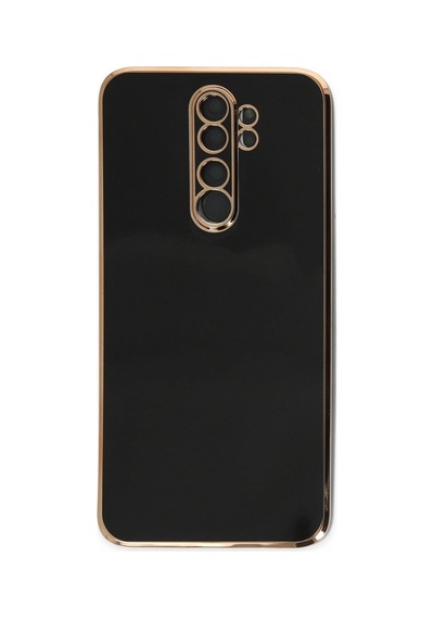 Xiaomi Redmi Note 8 Pro Kılıf Volet Silikon - Si A9023 Siyah