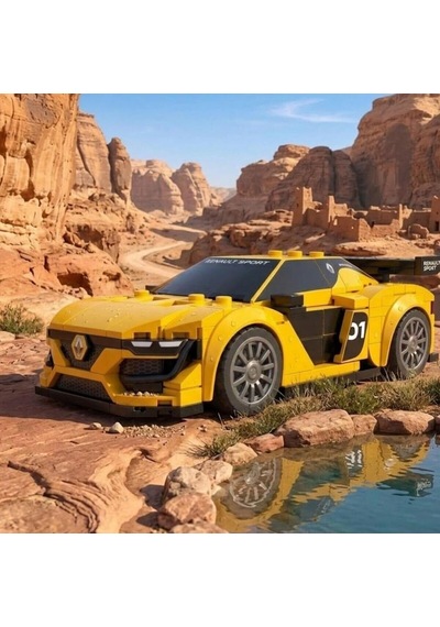 C55037w Cada Renault Sport Rs 01 271 Parça Block Oyuncak