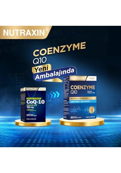 Nutraxin Nutraxın Koenzım Q10 Tablet 1 Paket 1 X 30 Kapseln , 0.08 Kg