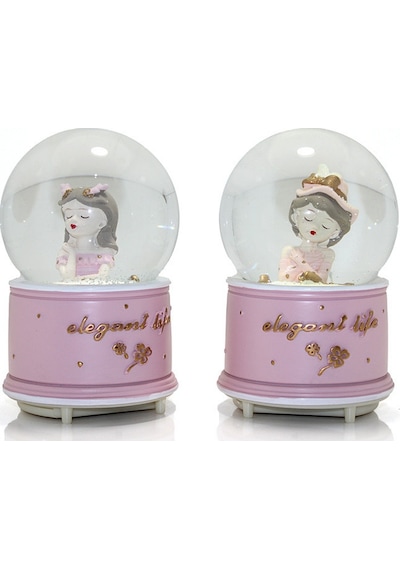 Kar Küresi Işıklı Müzikli 13 Cm No 2 diğer
