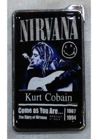 Ofluogluticaret Kurt Cobain-Nirvana-Zenit Marka Manyotolu Ve Gazlı Çakmak.
