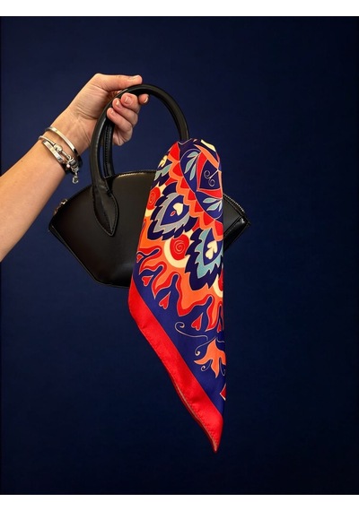 Indıan Mandala Desen Bandana/fular Çok Renkli