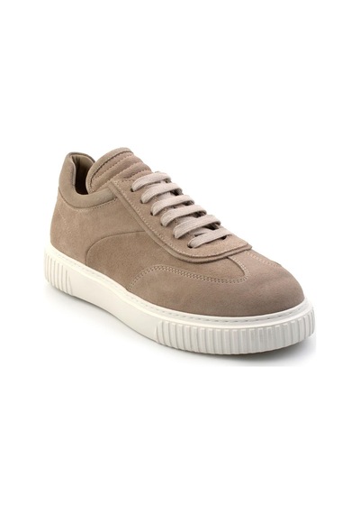 Bambi Gri Leather Erkek Sneaker E01901360502 Gri