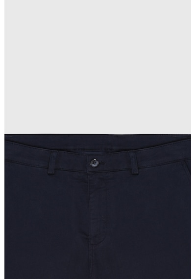 AC&Co / Altınyıldız Classics Erkek Lacı Slim Fit Dar Kesim Pamuklu Esnek Armürlü Yan Cep Pantolon Lacı