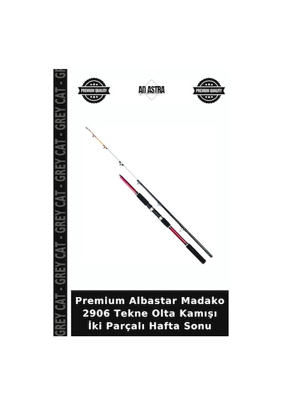 Premium Albastar Madako 2906 Tekne Olta Kamışı İki Parçalı Hafta Sonu 180cm