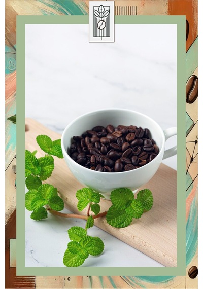 Mint Bean Coffee 200g, Nane Aromalı Çekirdek Kahve Çekirdek Kahve