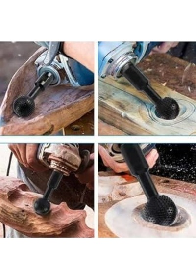 Kuksa Bardak Ahşap Kase Kaşık Oyma Ağaç Işleme Alet Seti Avuç Taşlama Uyumlu Disk Küre Törpü