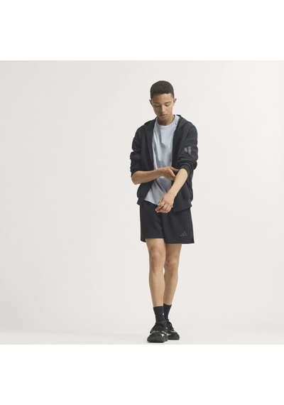 Adidas Ku8006 M Sl Fz Hd Erkek Eşofman Üstü Siyah