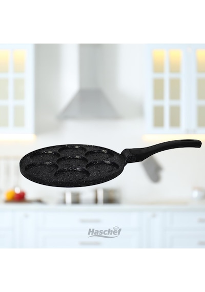 Zümrüt Pankek Tavası 26 Cm Siyah