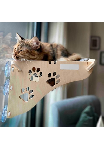 Cama Yapışan Kedi Yatağı