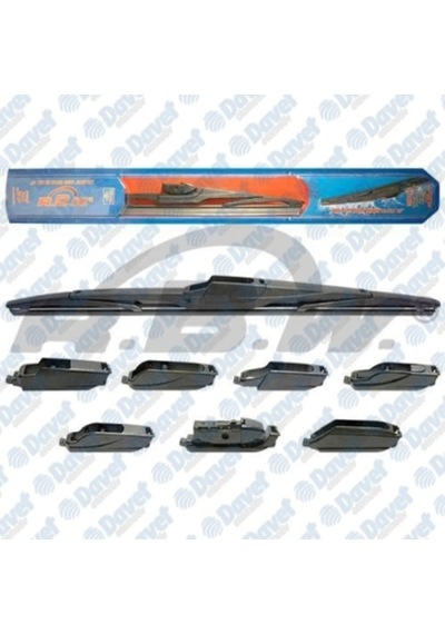 Rbw-95015 U Kancali Plastik Arka Silecek Supurgesi 8 Adaptorlu 15 515201731