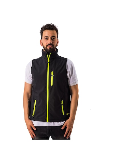 Freecamp Vest Erkek Softshell Yelek-Siyah (537025135) Siyah