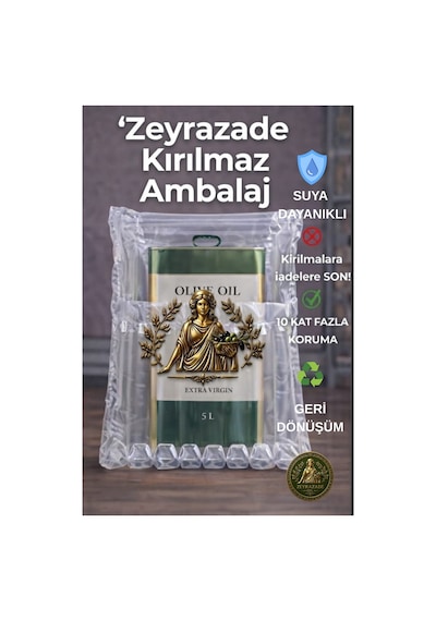 Zeyrazade Doğal Sofralık Salamura Yeşil Zeytin 950 G