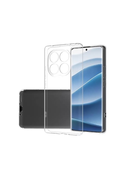 Teleplus Xiaomi Redmi Note 14 Pro 4g Kılıf Süper Tpu Jelly Transparan Silikon