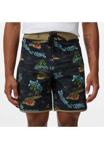 Quiksilver Surfsilk Scallop 18 Erkek Siyah Deniz Şortu Eqybs04862